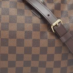 Pre Owned Louis Vuitton Damier Ebene Canvas Speedy Bandouliere 30 Bag