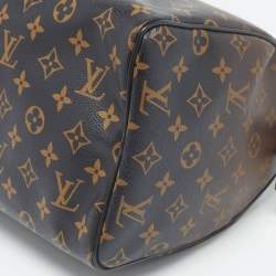 Louis Vuitton Noir Monogram Limited Edition Mirage Speedy 30 Bag