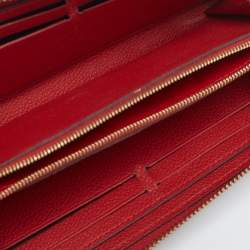 Louis Vuitton Cherry Monogram Empreinte Leather Clemence Wallet