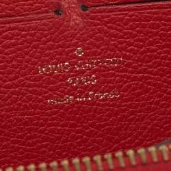 Louis Vuitton Cherry Monogram Empreinte Leather Clemence Wallet