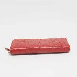 Louis Vuitton Cherry Monogram Empreinte Leather Clemence Wallet