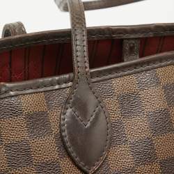 Louis Vuitton Damier Ebene Canvas Neverfull MM NM Bag