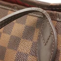 Louis Vuitton Damier Ebene Canvas Neverfull MM NM Bag