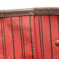Louis Vuitton Damier Ebene Canvas Neverfull MM NM Bag
