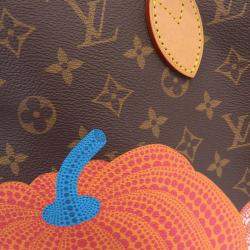 Louis Vuitton Brown Monogram Canvas Pumpkin Dots Neverfull MM Tote Bag