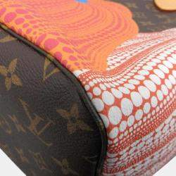 Louis Vuitton Brown Monogram Canvas Pumpkin Dots Neverfull MM Tote Bag