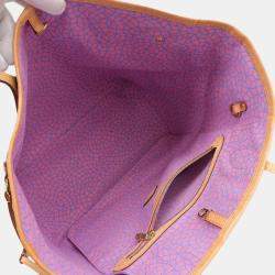 Louis Vuitton Brown Monogram Canvas Pumpkin Dots Neverfull MM Tote Bag
