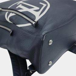 Louis Vuitton Dark Navy Blue Leather Armand Backpack