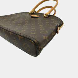 Louis Vuitton Brown Monogram Canvas Moon Alma Satchel