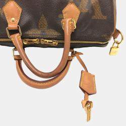 Louis Vuitton Brown Giant Monogram Reverse Canvas Speedy Bandouliere 30 Satchel