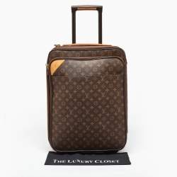 Louis Vuitton Monogram Canvas Business Pegase Legere 55 Luggage