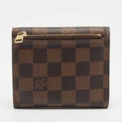 Pre Owned Louis Vuitton Damier Ebene Canvas Anais Wallet