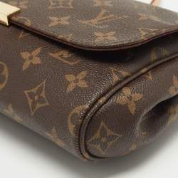 Pre Owned Louis Vuitton Monogram Canvas Favorite MM Bag