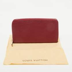 Louis Vuitton Fuchsia Epi Leather Zippy Wallet