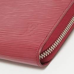 Louis Vuitton Fuchsia Epi Leather Zippy Wallet