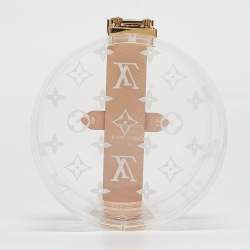 Pre Owned Louis Vuitton Monogram Plexiglass Box Scott 