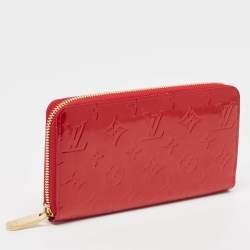 Louis Vuitton Pomme D’amour Monogram Vernis Zippy Wallet