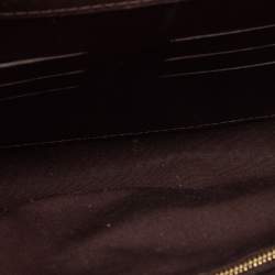 Pre Owned Louis Vuitton Amarante Vernis Chain Louise MM Bag