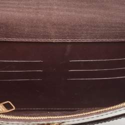 Pre Owned Louis Vuitton Amarante Vernis Chain Louise MM Bag