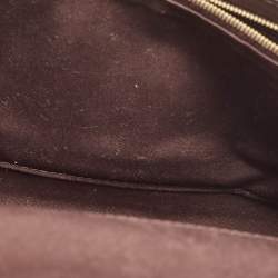 Pre Owned Louis Vuitton Amarante Vernis Chain Louise MM Bag