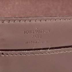 Pre Owned Louis Vuitton Amarante Vernis Chain Louise MM Bag