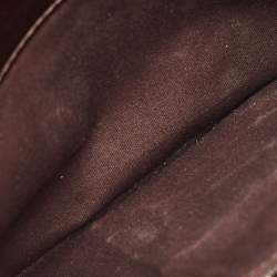 Pre Owned Louis Vuitton Amarante Vernis Chain Louise MM Bag