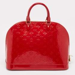 Louis Vuitton Pomme D’amour Monogram Vernis Alma GM Bag