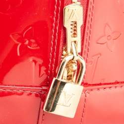 Louis Vuitton Pomme D’amour Monogram Vernis Alma GM Bag