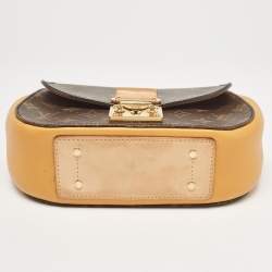 Pre Owned Louis Vuitton Safran Monogram Canvas Eden PM Bag