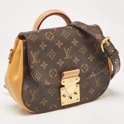 Pre Owned Louis Vuitton Safran Monogram Canvas Eden PM Bag