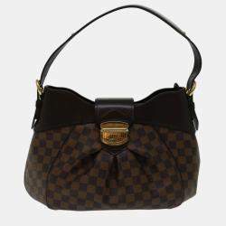 Louis Vuitton Brown Damier Ebene Canvas Sistina Hobo Bag