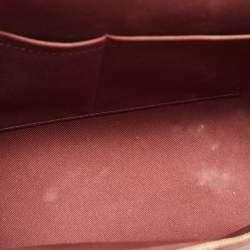 Pre Owned Louis Vuitton Bordeaux Damier Ebene Canvas Bond Street Bag
