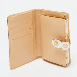 Louis Vuitton White Multicolore Monogram Canvas French Wallet