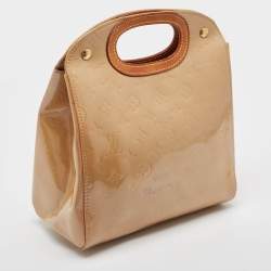 Pre Owned Louis Vuitton Noisette Monogram Vernis Maple Drive Bag