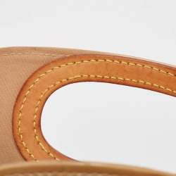 Pre Owned Louis Vuitton Noisette Monogram Vernis Maple Drive Bag