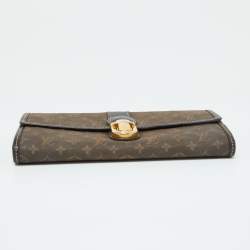 Louis Vuitton Brown Monogram Idylle Canvas and Leather Sarah Wallet