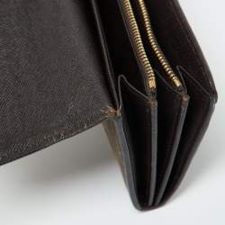 Louis Vuitton Brown Monogram Idylle Canvas and Leather Sarah Wallet