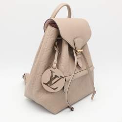 Louis Vuitton Beige Monogram Empriente Leather Montsouris PM Backpack
