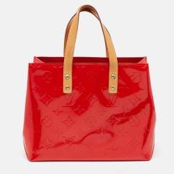 Louis Vuitton Red Monogram Vernis Reade PM Bag