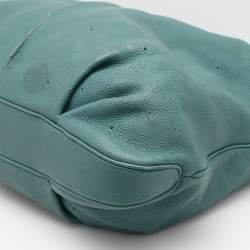 Louis Vuitton Turquoise Monogram Mahina Leather Selene GM Bag