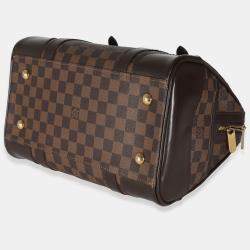 Louis Vuitton Brown Damier Ebene Canvas Berkeley Satchel