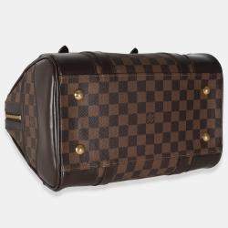 Louis Vuitton Brown Damier Ebene Canvas Berkeley Satchel