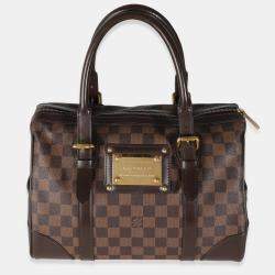 Louis Vuitton Brown Damier Ebene Canvas Berkeley Satchel