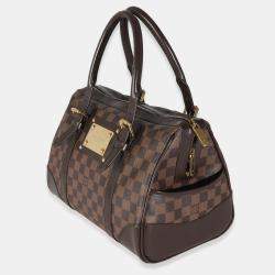 Louis Vuitton Brown Damier Ebene Canvas Berkeley Satchel