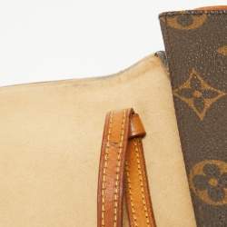 Pre Owned Louis Vuitton Monogram Canvas Twin Pochette GM Bag