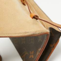 Pre Owned Louis Vuitton Monogram Canvas Twin Pochette GM Bag