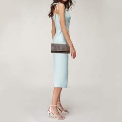 Pre Owned Louis Vuitton Monogram Canvas Twin Pochette GM Bag