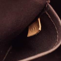 Pre Owned Louis Vuitton Amarante Monogram Vernis Brea MM Bag