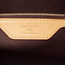 Pre Owned Louis Vuitton Amarante Monogram Vernis Brea MM Bag