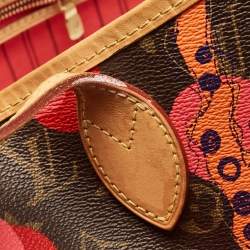 Louis Vuitton Grenade Monogram Canvas Ramages Neverfull MM Bag
